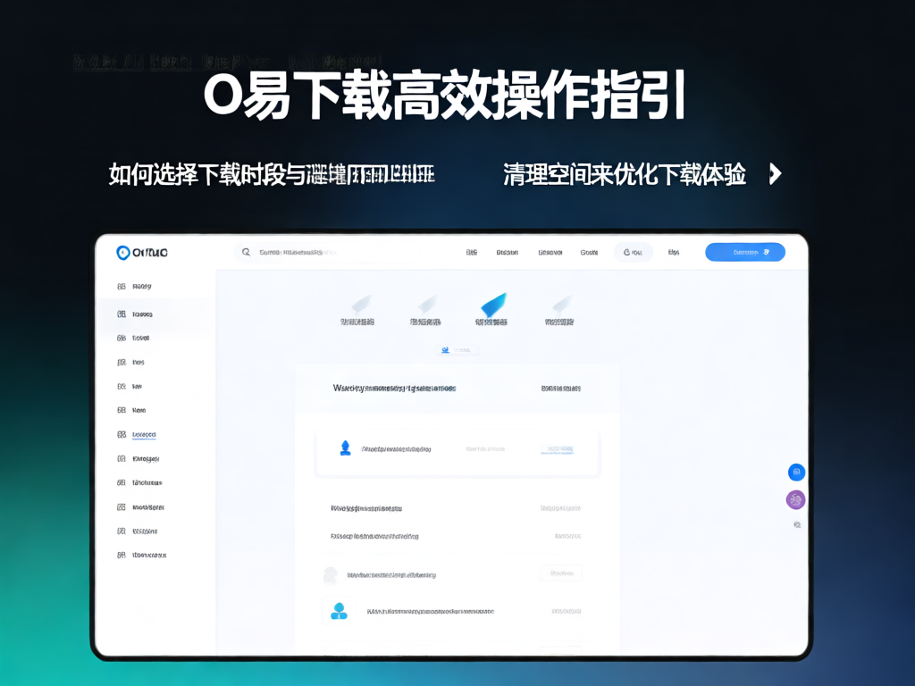 O易下载空间清理工具界面